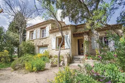 Image de Maison de Provence avec Vue sur le Mont Ventoux
