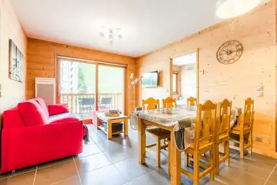 Image de Appartement neuf face aux pistes de ski - Centre station - La Toussuire