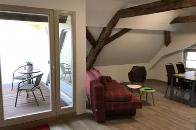 Image de Appartement avec 2 chambres et terrasse sur le toit dans la vieille ville de Görlitz