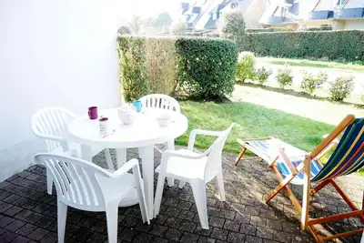 Image de Appartement à 200m de la Plage de Légenèse à Carnac - 2 pièces, 4 pers, terrasse jardin, parking inclus