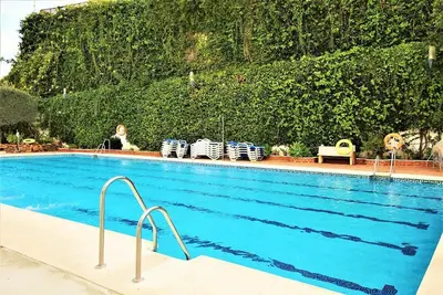 Image de Appartement central avec piscine, clima et Wifi, À quelques pas des boutiques, bars et cafés