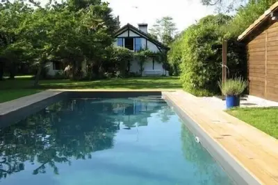 Image de Maison landaise de Charme, Piscine sans vis-à -vis Proche de l'OCÉAN et Lac