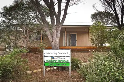 Greenly Sunset est une excellente option de cabane - idéal pour une ou deux familles