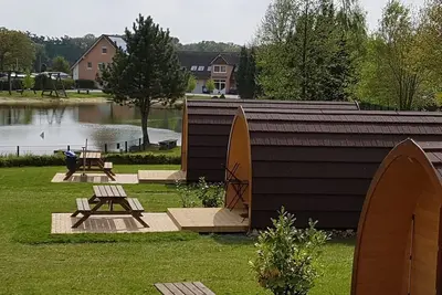 Image de Gamping Pod, le pavillon de la nature rustique dans Versmold sur Heidekamp