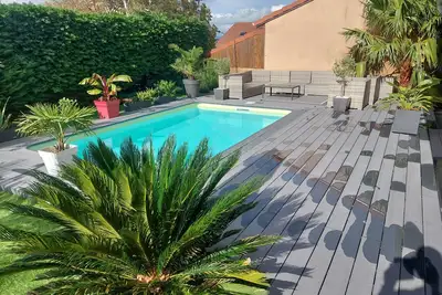 Image de Maison au calme de 120m² avec piscine proche Lyon