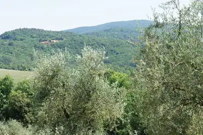 Image de Villa dans les bois et la campagne près de San Gimignano