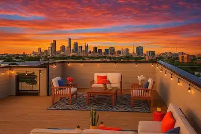 Image de Ech1 ★ Vue Panoramique Skyline Sur Le Toit ★ ★ Convivial Pour Les Groupes ★ Proche Du Centre-Ville