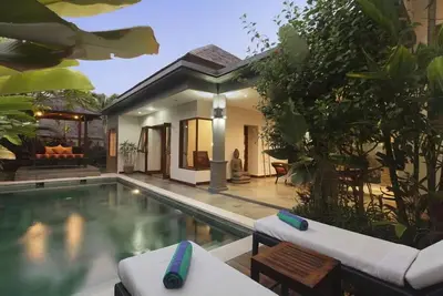 Image de Villa privée de 2 chambres près de la plage de Pererenan, Canggu