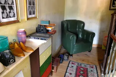 Vacances au Künstlerhaus am Stadtgraben. Sur une île de Havel, juste au bord de l'eau.