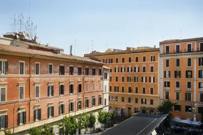 Image de Central, Calme, Lumineux, Avec une vue Magnifique sur la Piazza Trasteverina