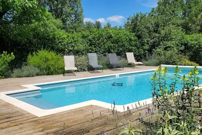 Image de Le gite de la diège, grange rénovée de 1869.