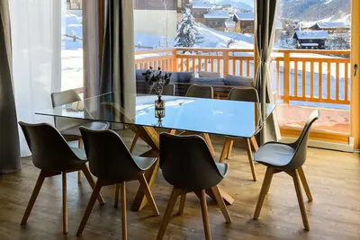 Image de Appartement de luxe pour 8 personnes | Bain turc | Connecté à Mottolino