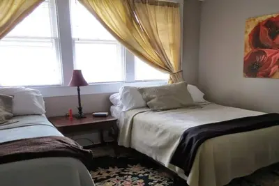 Chambre avec 2 lits Queen dans la maison d'hôtes - Lancaster, Ky