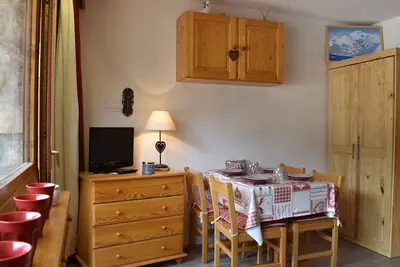 Image de Studio 4 pers. à Méribel, proche pistes et commerces, équipé et confortable