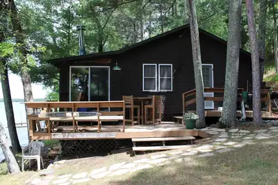 Image de Cabine Big Sand au bord du lac, Park Rapids, Mn
