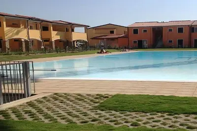 Image de \"Orchidea\" appartement avec piscine, sur la mer à Badesi (Ot)