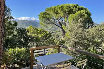 Image de Rez De Jardin A 1 Km De La Mer Vue Montagnes