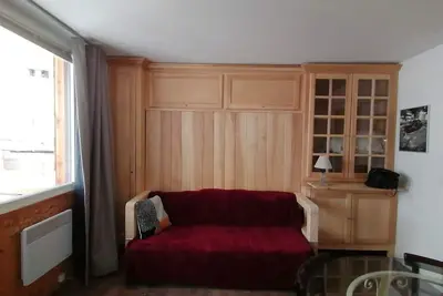 Image de Centre Avoriaz Studio  4 Pers plein Sud, avec balcon et coin cabine séparé.