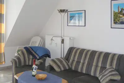 Image de Appartement confortable avec balcon orienté au sud directement sur la forêt de Darßer