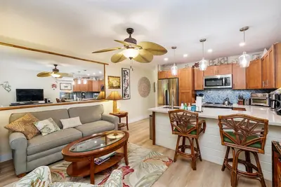 Image de Tropical Garden View à une unité de Beach Front Property-Kihei Kai 18