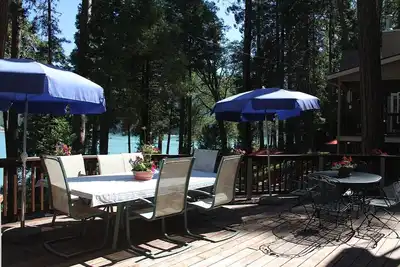 Image de Cabin Lake Front avec Bateau patinage Belle Lac Basse