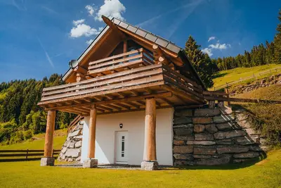 Image de Un chalet à la canadienne.