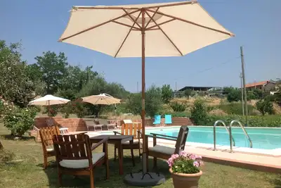 Image de Appartement de luxe avec piscine dans le parc national du Gran Sasso