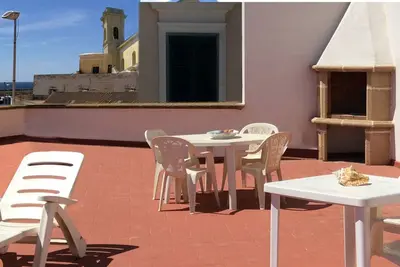 Image de Maison au centre de Gallipoli, avec une belle terrasse avec vue sur la mer
