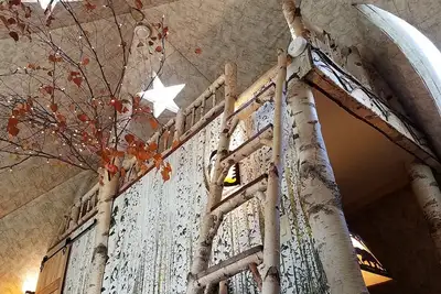 Image de Catskill Domeo - Dôme de glamping géodésique magique et romantique dans les montagnes de Catskill