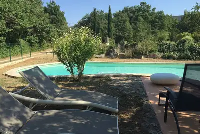 Image de Demeure provencale avec piscine en plein cœur du Luberon