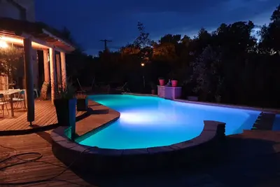 Image de Villa Ardèche \"la tanière des chênes verts\" 167m2 piscine privative et jardin