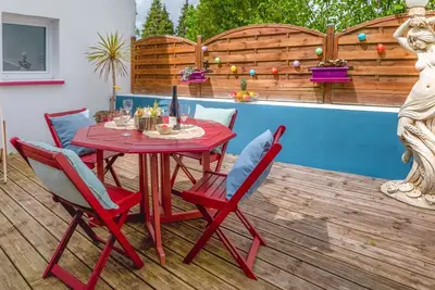 Image de Maison rénovée à Locmiquélic : 3 min du Batobus, proche sentiers et commerces, 4-6 pers.