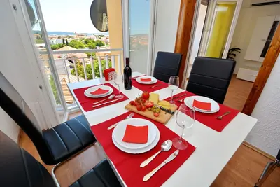 Image de Leo - Appartement avec balcon et coucher de soleil