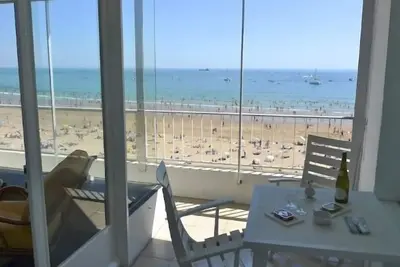 Image de Face à la plage, Appartement 70m2 plein centre