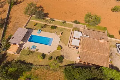Image de Finca rustique avec une piscine fantastique, endroit très calme, beau jardin