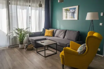 Appartement élégant avec 2 chambres, incl. petit déjeuner