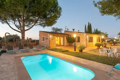 Banc Doli - Spectacular Majorcan country house with private pool and located in a quiet ar