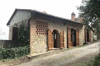 Image de Un authentique manoir de charme sur les collines du Chianti.