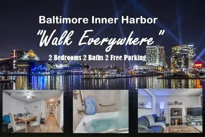 InnerHarbor, O's, Convention Closest 2, Establshed Residential, 2Bdr, 2SPABath, 2Prkng