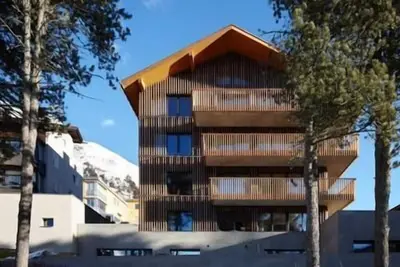 Image de Appartement de vacances Pontresina pour 1 - 8 personnes avec 4 chambres à coucher - Appartement de v