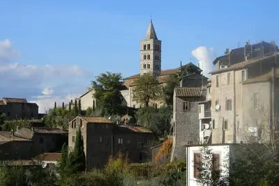Image de La Dimora delle Terme - Maison Viterbo. Elegante dans le centre historique Wi-Fi Gratuite A