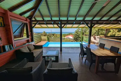 Image de Villa Mangotine, villa luxe a deshaies en Guadeloupe