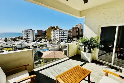 Image de Beau condo de 1½ chambres sur la mer de Cortez à Las Palmas Resort D-603a