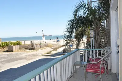 Image de Studio vue mer avec patio face à l'océan