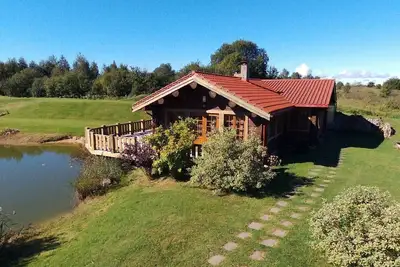 Image de Sodyba prie Balčio - cabane en rondins près du lac Baltis
