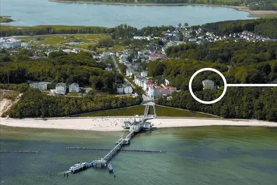 Appartement de 3 pièces en bord de mer dans la résidence Seeblick à Sellin