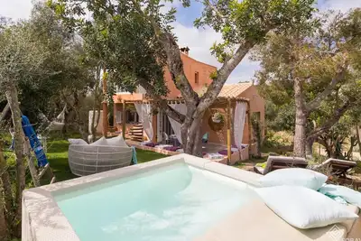 Can Marc - Belle maison avec piscine et jardin à Vilafranca de Bonany
