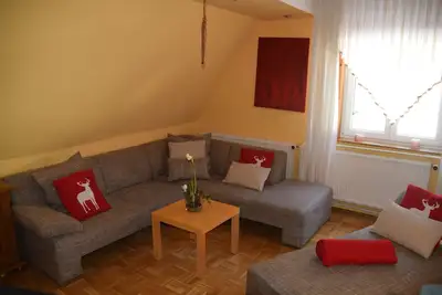 Image de Appartement \"Angel\" 8 (10) pers. 4 chambres / 2du / Wc / 120m² / sauna / W-Lan Thür. forêt