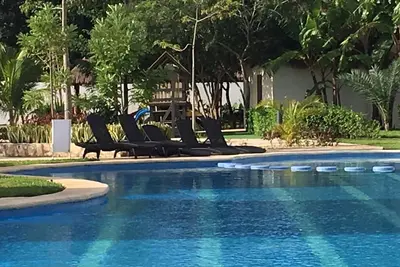 Image de Proche du 5a et de la plage, à 15 min de Xcaret. Wi-Fi, Netflix, surveillance 24 heures