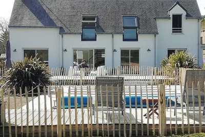 Maison 5 chambres avec piscine à 4. 5km des plages